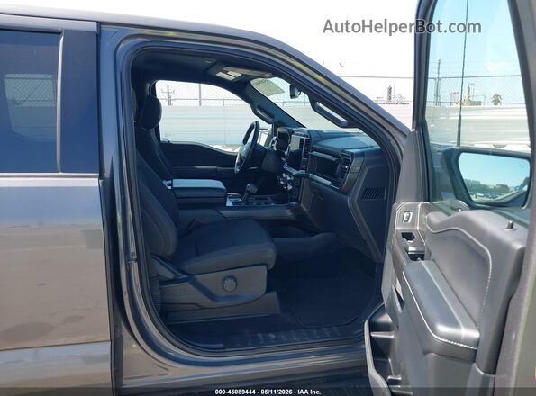 1FTEW3LP3RKF60269 2024 FORD F150 Black წინა სალონის ხედი