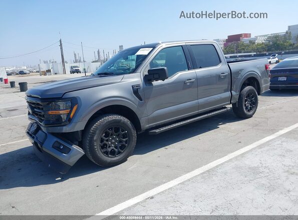 1FTEW3LP3RKF60269 2024 FORD F150 Black წინა მარცხენა ხედი სამი მეოთხედიდან