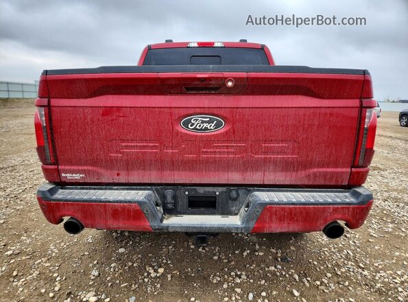 1FTEW3LP5SFC57220 2025 FORD F150 Maroon Rear view