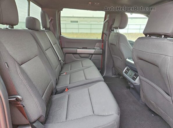 1FTEW3LP5SFC57220 2025 FORD F150 Maroon Rear seats view