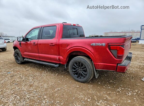 1FTEW3LP5SFC57220 2025 FORD F150 Maroon Rear left