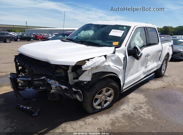1FTEW3LP6RKF57477 2024 FORD F150 Белый Передняя левая четверть