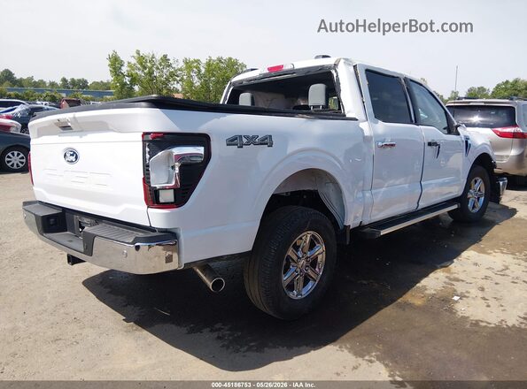 1FTEW3LP6RKF57477 2024 FORD F150 Белый Задняя правая четверть