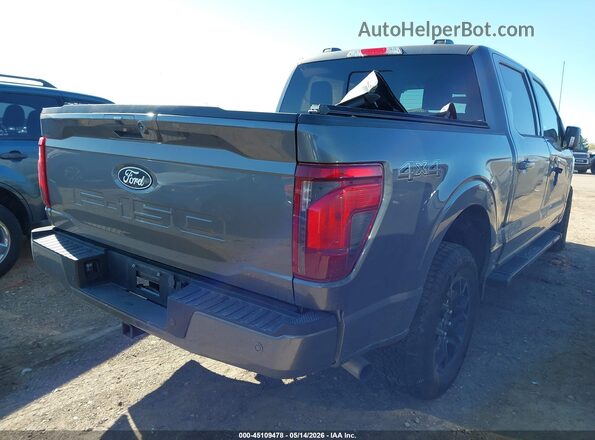1FTEW3LP8RKD25625 2024 FORD F150 Серый Задняя правая четверть
