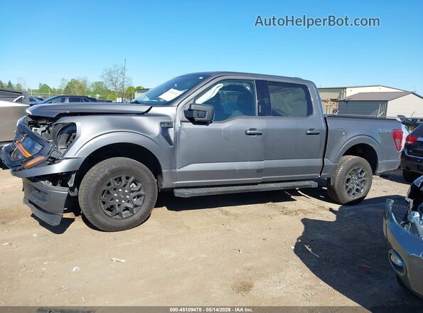 1FTEW3LP8RKD25625 2024 FORD F150 Серый Панорамный вид салона 360°