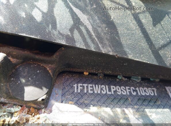 1FTEW3LP9SFC10367 2025 FORD F150 Gray ძრავის განყოფილების ხედი