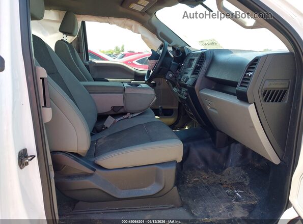 1FTEX1C43KKE83528 2019 FORD F150 White Vista interior delantera