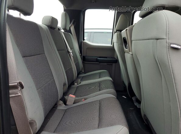1FTEX1C55JKD86273 2018 FORD F150 White Vista de los asientos traseros