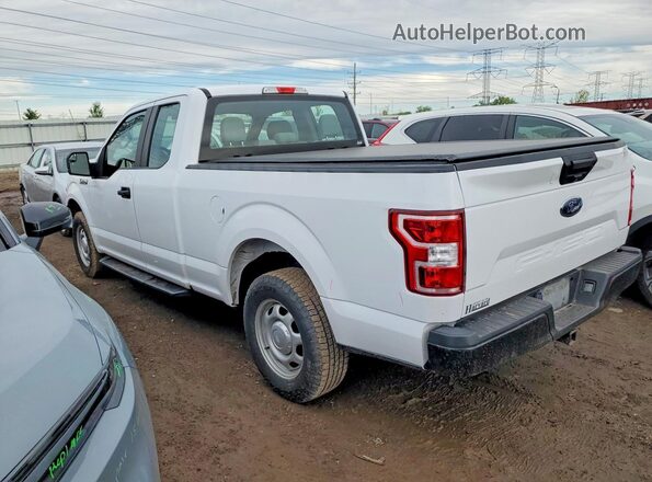 1FTEX1C55JKD86273 2018 FORD F150 White Trasero izquierdo
