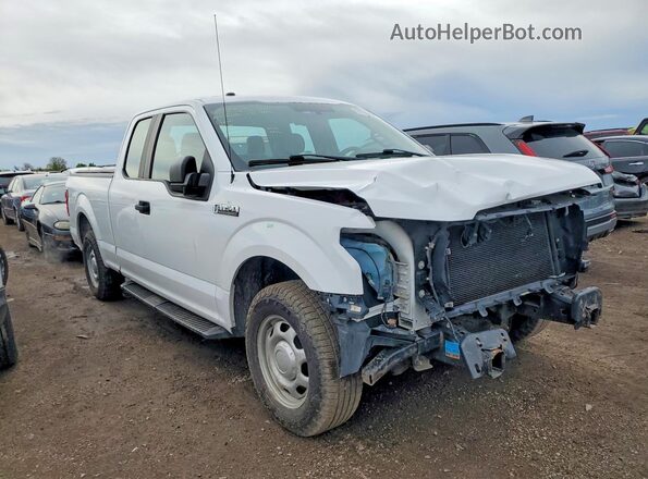1FTEX1C55JKD86273 2018 FORD F150 White Delantero derecho