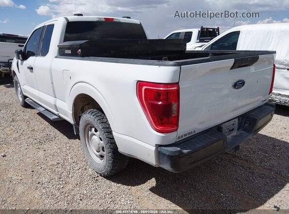 1FTEX1C80NKE64474 2022 FORD F150 White Tył lewy