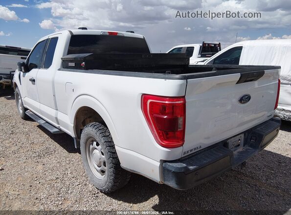 1FTEX1C80NKE64474 2022 FORD F150 White Widok wnętrza 360 stopni