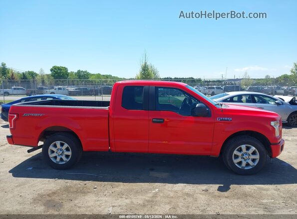 1FTEX1C83GFA67644 2016 FORD F150 Red 