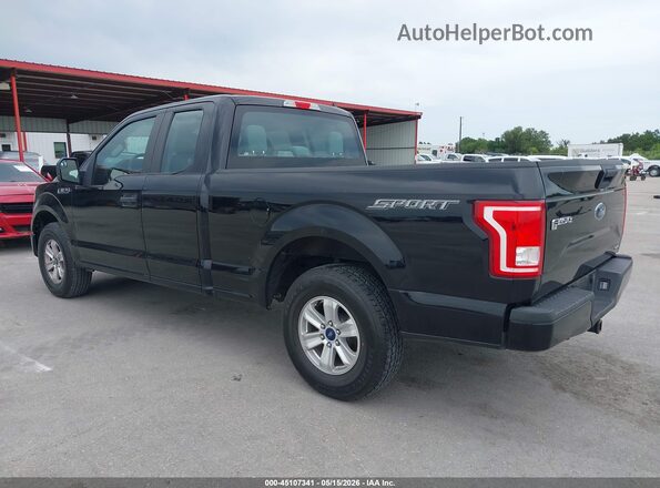 1FTEX1C83GKE60552 2016 FORD F150 Черный Задняя левая четверть