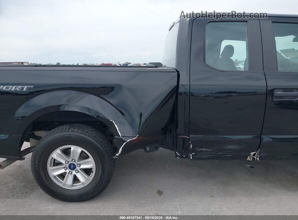 1FTEX1C83GKE60552 2016 FORD F150 Черный Вид спереди