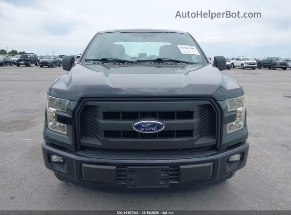 1FTEX1C83GKE60552 2016 FORD F150 Черный Вид щитка приборов