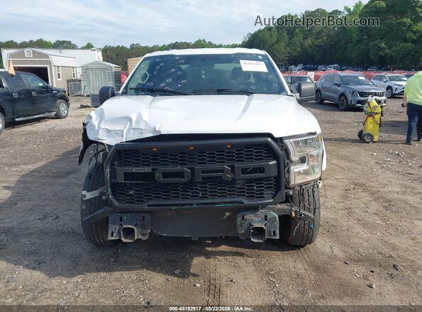 1FTEX1C8XHKD47277 2017 FORD F150 White Rear interior view