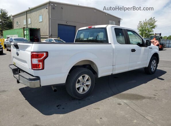 1FTEX1CB1JKD28232 2018 FORD F150 White 