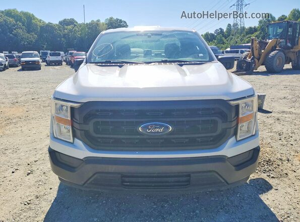 1FTEX1CB1NKD57672 2022 FORD F150 White 