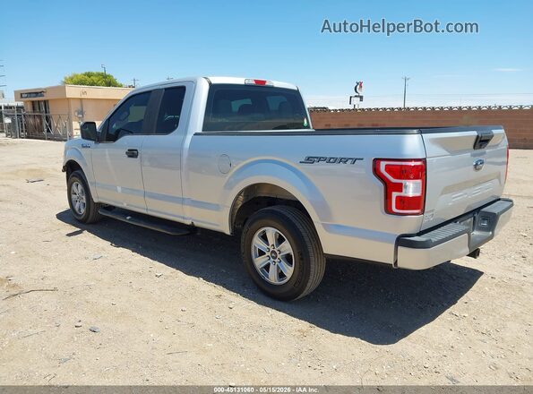 1FTEX1CB4JKF54491 2018 FORD F150 Silver Задня ліва чверть