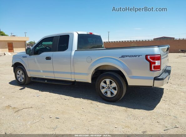 1FTEX1CB4JKF54491 2018 FORD F150 Silver Панорамний вид салону 360°