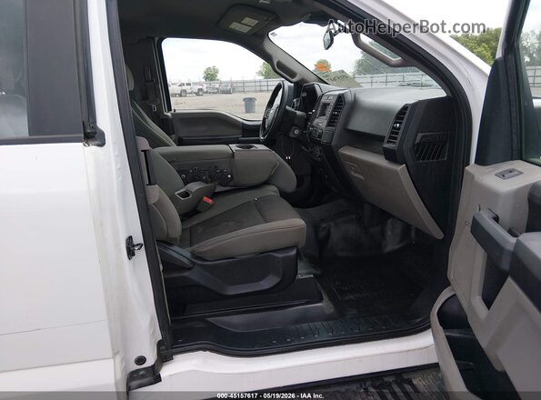 1FTEX1CB8LKE26449 2020 FORD F150 White წინა სალონის ხედი