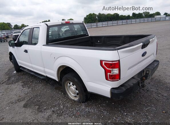 1FTEX1CB8LKE26449 2020 FORD F150 White უკანა მარცხენა