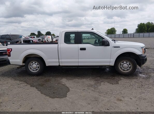 1FTEX1CB8LKE26449 2020 FORD F150 White უკანა სალონის ხედი