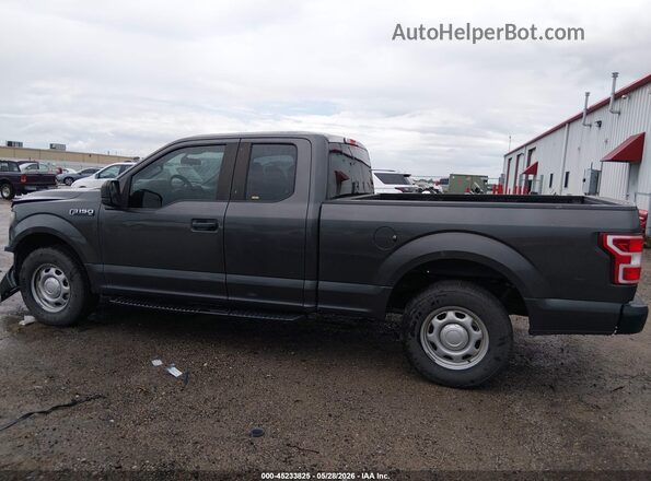 1FTEX1CBXKKE14639 2019 FORD F150 Gray სალონის 360-გრადუსიანი ხედი