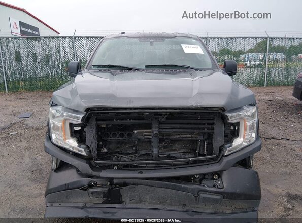 1FTEX1CBXKKE14639 2019 FORD F150 Gray ხელსაწყოთა პანელის ხედი