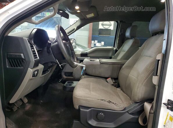 1FTEX1CF6GKE66554 2016 FORD F150 White Front interior view