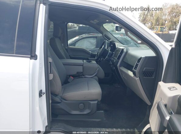 1FTEX1CP1LKD10425 2020 FORD F150 White Вид салону спереду