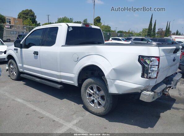 1FTEX1CP1LKD10425 2020 FORD F150 White Задня ліва чверть