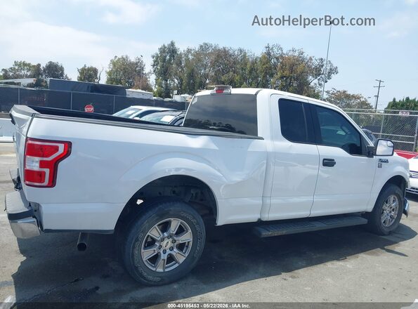 1FTEX1CP1LKD10425 2020 FORD F150 White Панорамний вид салону 360°