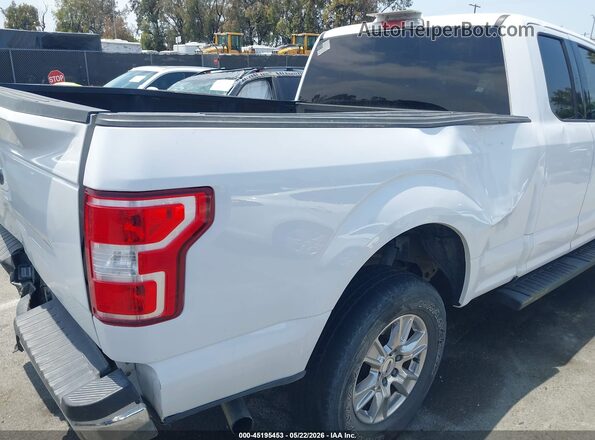 1FTEX1CP1LKD10425 2020 FORD F150 White Вид спереду