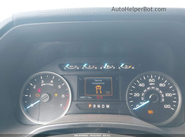 1FTEX1CP1LKD10425 2020 FORD F150 White Вид задніх сидінь