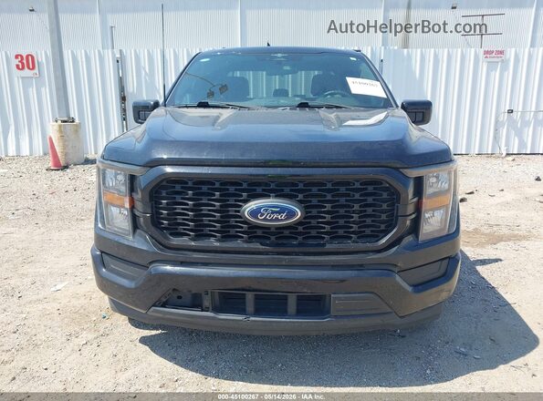 1FTEX1CP1PKD49196 2023 FORD F150 Black Vista interior trasera