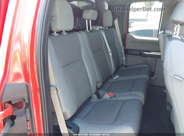 1FTEX1CP4KKD08876 2019 FORD F150 Red VIN sticker view