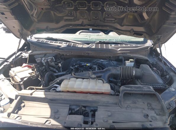 1FTEX1CP5MKE93684 2021 FORD F150 Black Widok z tyłu