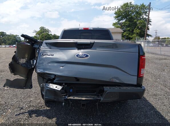1FTEX1CP7HFA19086 2017 FORD F150 Gray 