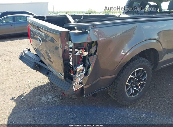 1FTEX1CP8MKD58442 2021 FORD F150 Gray Front view