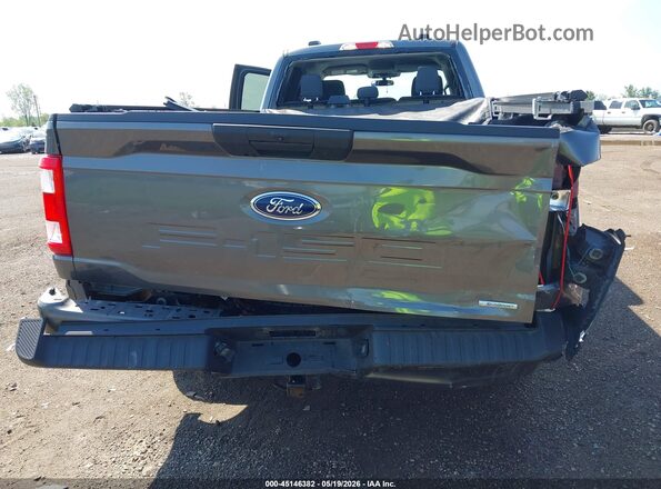 1FTEX1CP8MKD58442 2021 FORD F150 Gray 