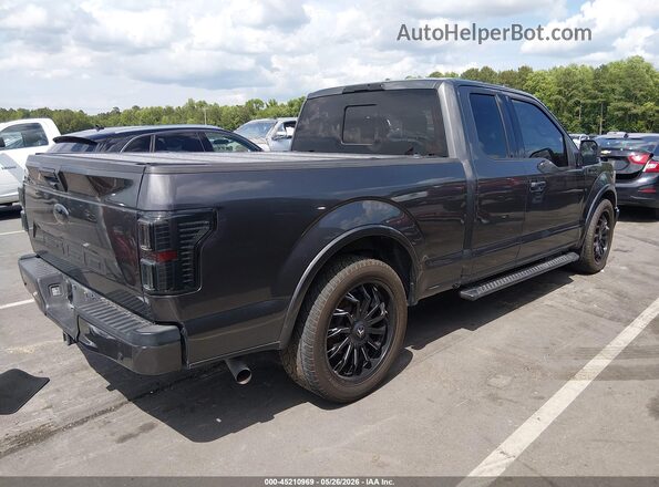 1FTEX1CP9JKD78274 2018 FORD F150 Gray Trasero derecho