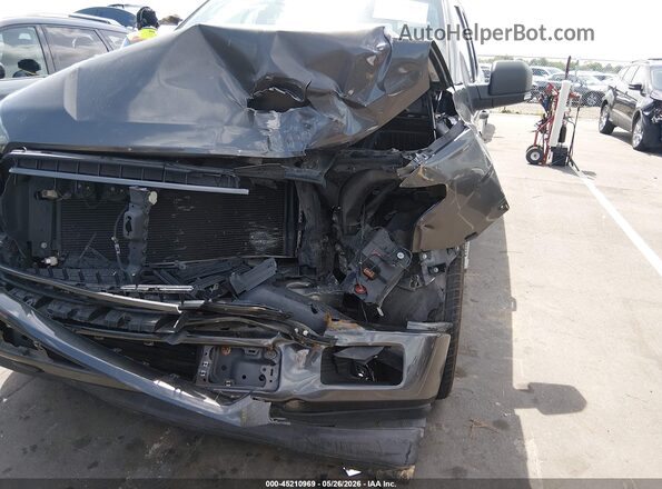 1FTEX1CP9JKD78274 2018 FORD F150 Gray Vista frontal