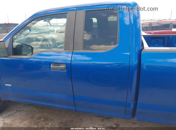1FTEX1CPXHKC53987 2017 FORD F150 Blue 360 interior view