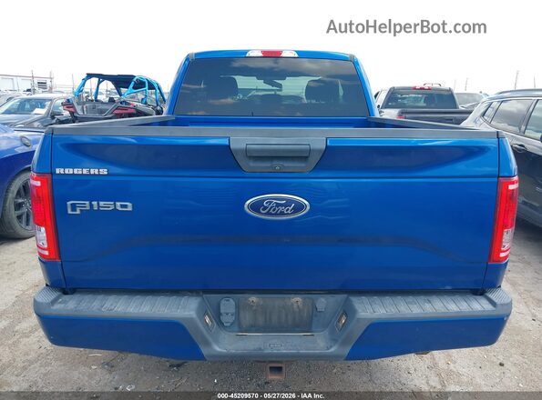 1FTEX1CPXHKC53987 2017 FORD F150 Blue 