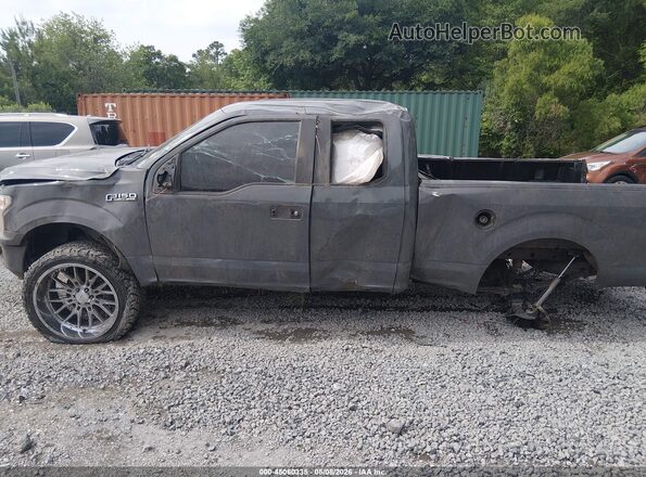 1FTEX1CPXJFE38944 2018 FORD F150 Gray 