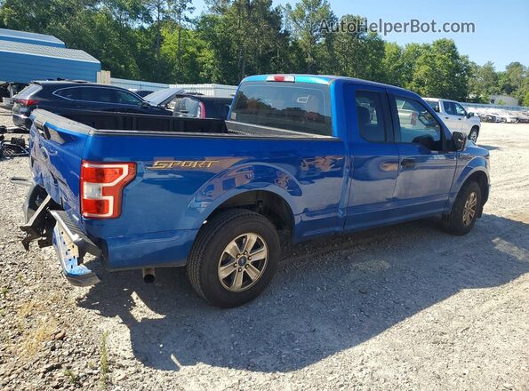 1FTEX1CPXJKF98247 2018 FORD F150 Синий 