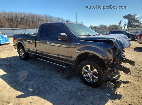 1FTEX1E54LKF07925 2020 FORD F150 Charcoal Առջևի աջ