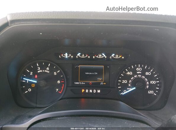 1FTEX1E56JKG08915 2018 FORD F150 White Widok tylnych siedzeń